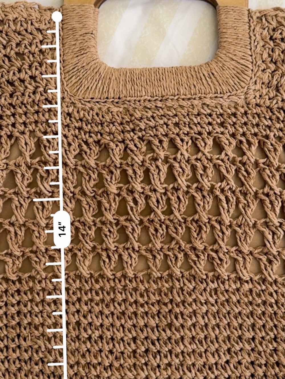 Straw Tote Bag - Picture 3 of 5